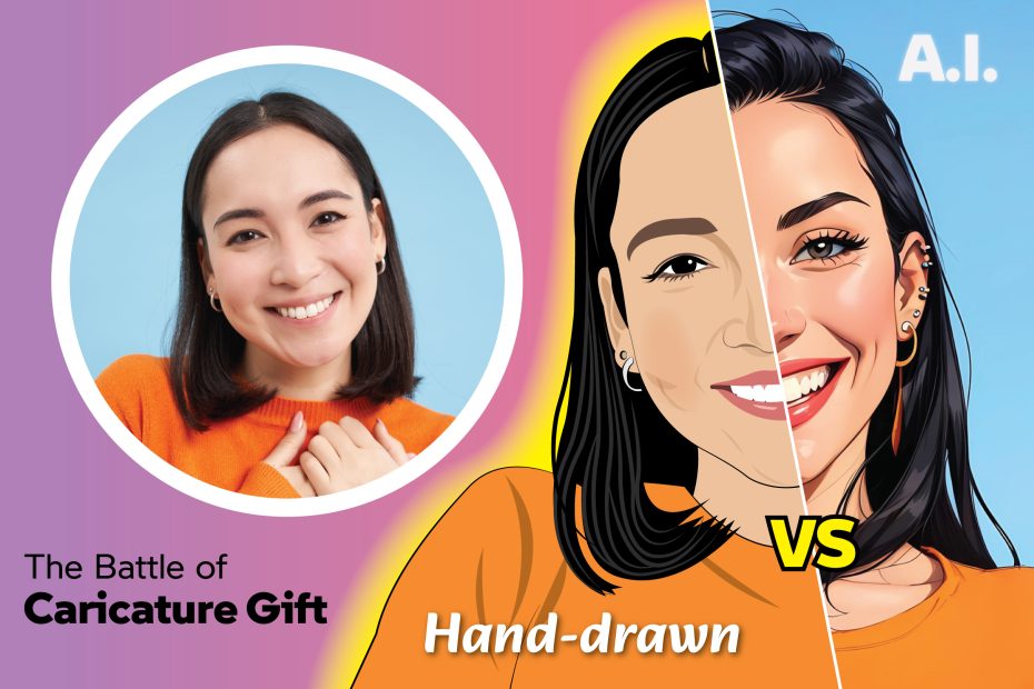 Discover why hand-drawn caricatures beats ai-generated everytime.