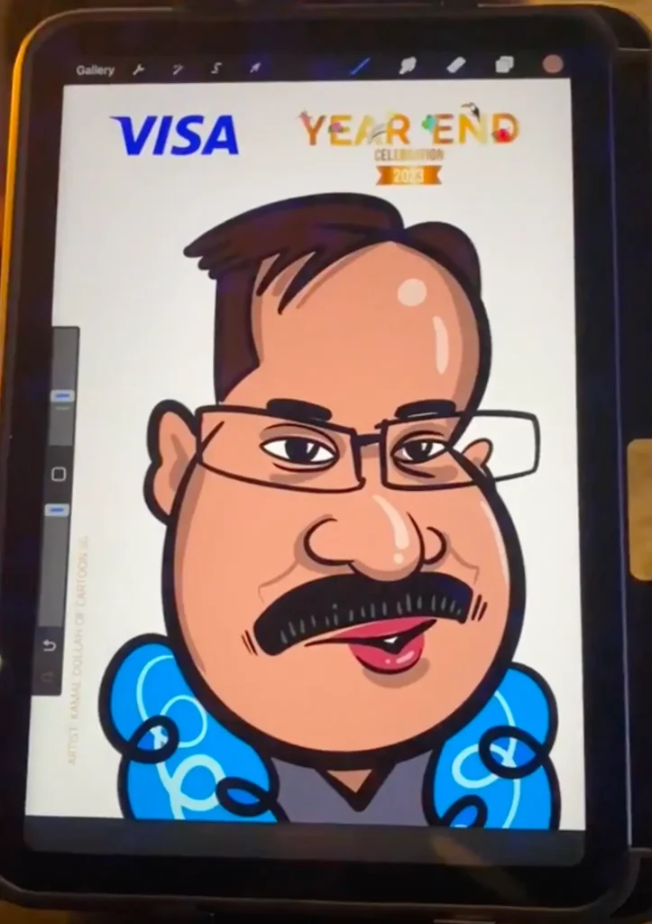 cartoon.sg caricature style