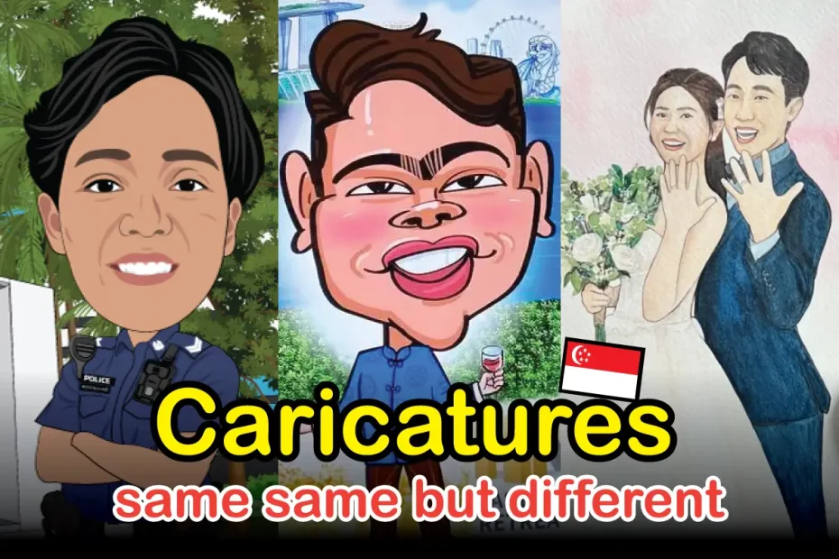 discover different type of caricature service in singapore