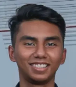 Young Indian male professional headshot
