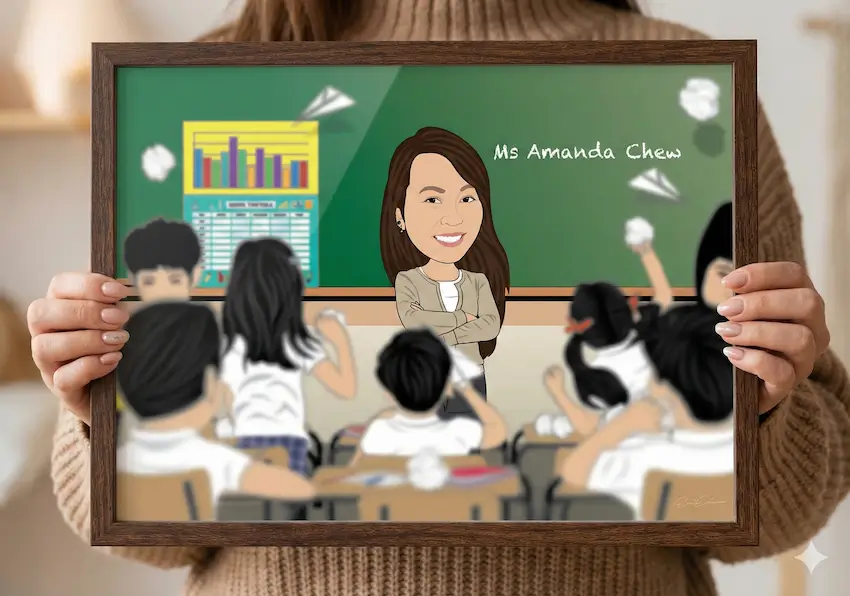create caricature gift in days only